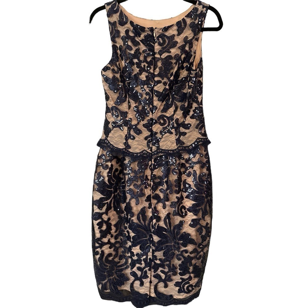Eva Franco Vaughn Dress in Iris Sequin Size 8 NWT Sample - Picture 4 of 10